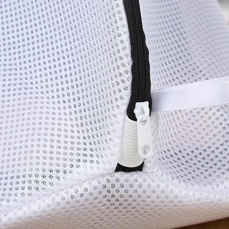 Mesh Shoe Laundry Bag – Zippered Washing Bag for Shoes, Travel & Clothing Protection