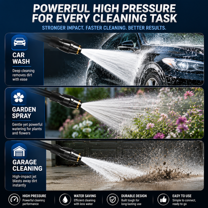 🔥LAST DAY 55% OFF - Home High-Pressure Car Wash Water Gun