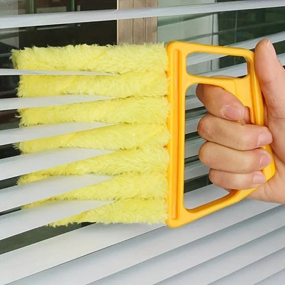 Blinds Window Cleaning Brush – Detachable & Washable Dust Removal Brush for Household Window Blinds