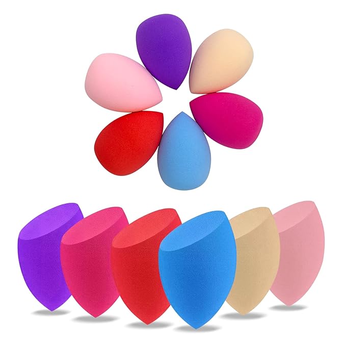1 Pcs Makeup Sponge Set for Foundation Bulk Latex Free Reusable Beauty Sponge Blender Cosmetic Applicator For Powder Cream and Liquid Super Soft Concealer