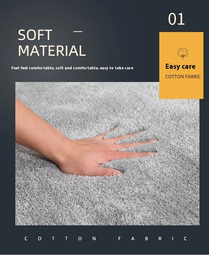 Simple Absorbent Door Mat – Soft Non-Slip Bathroom Entry Rug