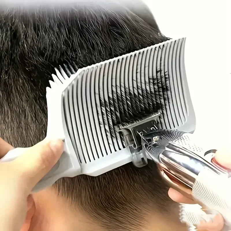 Fading Comb for Men – Professional Barber Flat Top Comb for Blending, Tapering & Fade Cuts