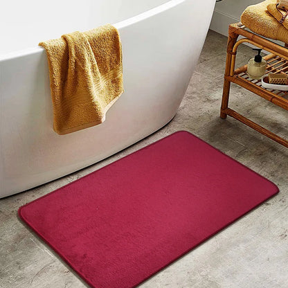 Simple Absorbent Door Mat – Soft Non-Slip Bathroom Entry Rug